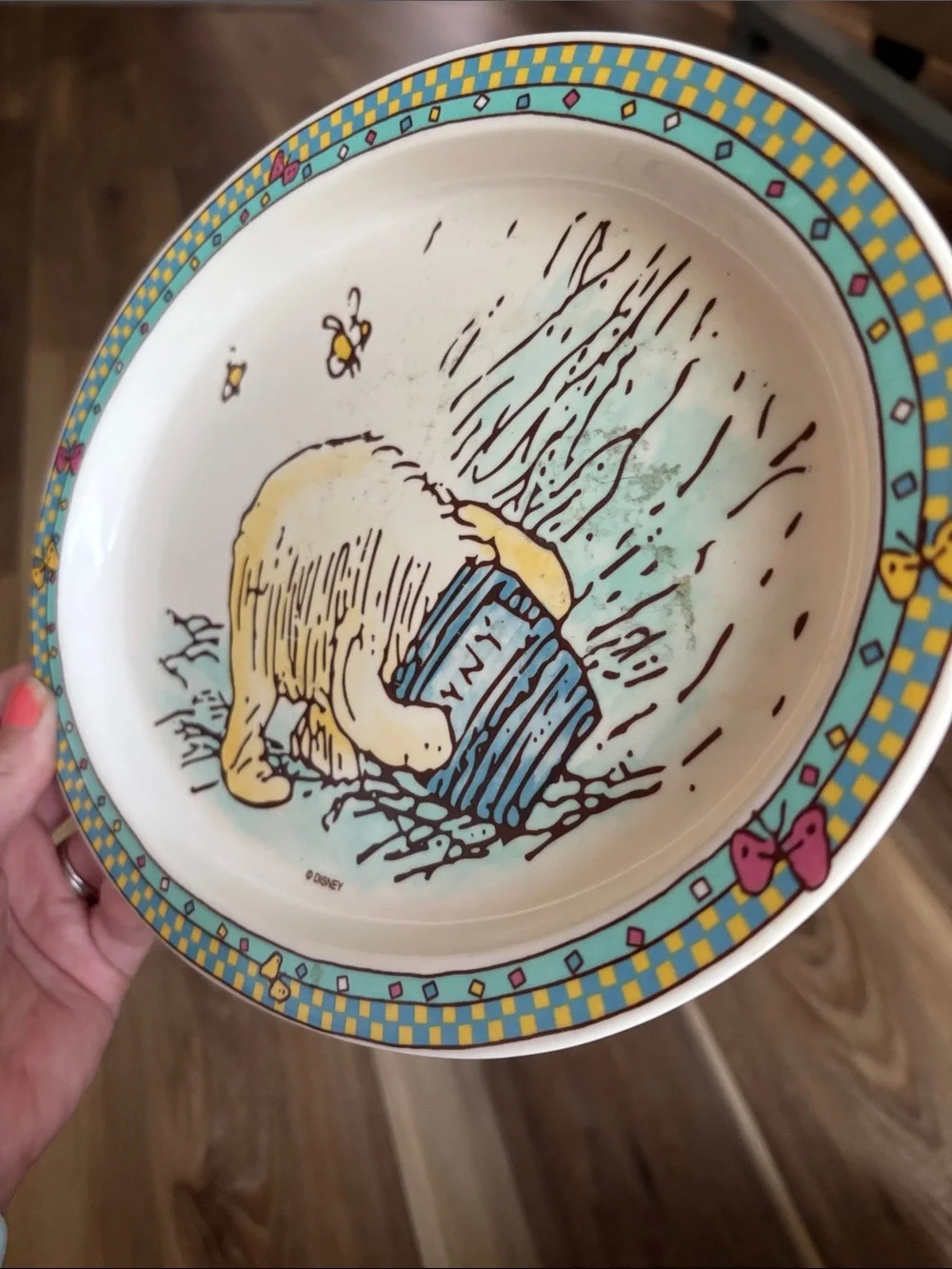 Disney oval plate